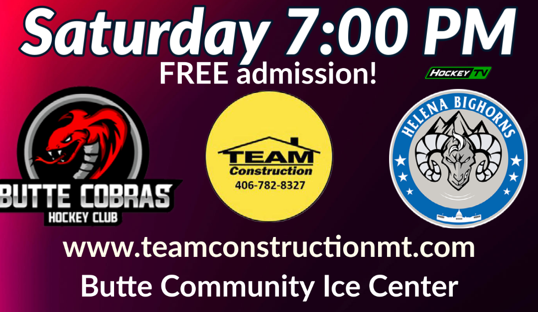 Team Construction home game this Saturday