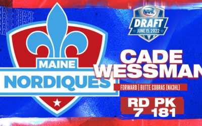 Cade Wessman selected by Nordiques in NAHL Draft