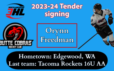 Cobras add Orynn Freedman for 2023-24