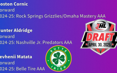 Irish select trio in NA3HL Draft