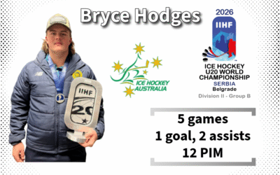 Hodges, Team Australia take Silver at IIHF World Juniors