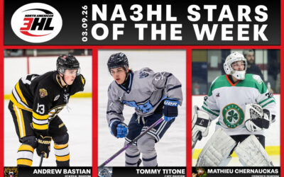 Mathieu Chernauckas named NA3HL Frontier Player of the Week
