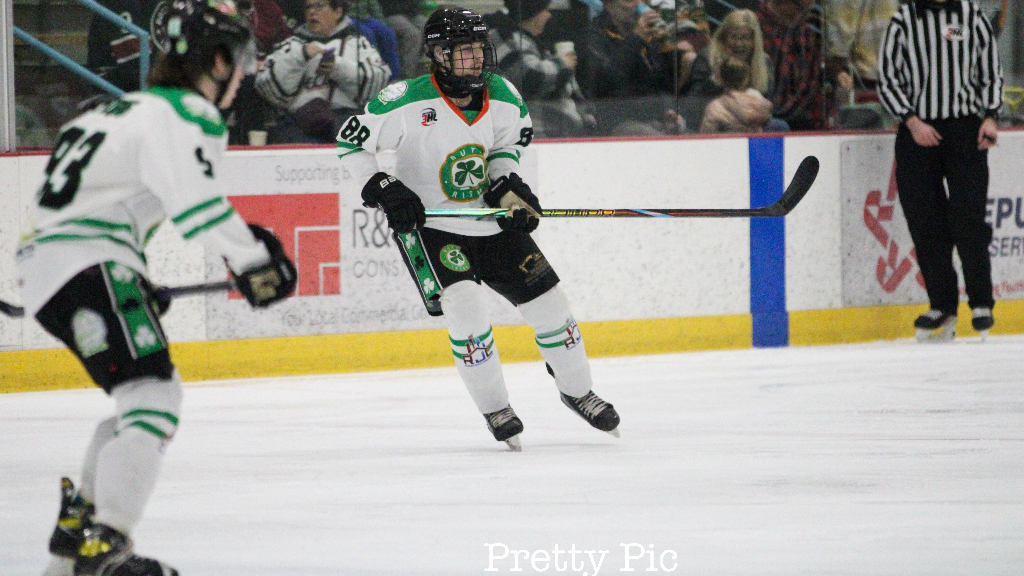 Chernauckas skates, scores, but Irish fall short in Bozeman